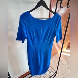 Boden Royal Blue Ponte Knit Dress